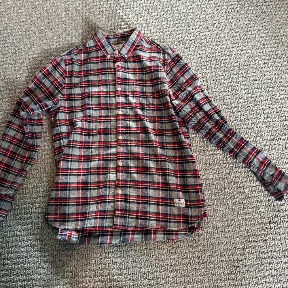 Penfield Flannel Plaid Shirt Men's L